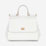 Dolce Gabbana D&G Women Medium Dauphine Leather Sicily Bag BB6002A10018H402