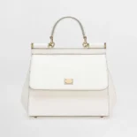 Dolce Gabbana D&G Women Medium Dauphine Leather Sicily Bag BB6002A10018H402