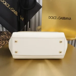 Dolce Gabbana D&G Women Medium Dauphine Leather Sicily Bag BB6002A10018H402