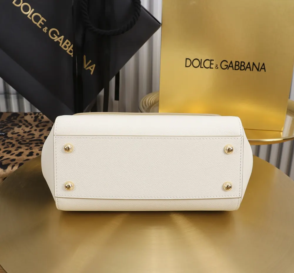 Dolce Gabbana D&G Women Medium Dauphine Leather Sicily Bag BB6002A10018H402 6 Dolce Gabbana D&G Women Medium Dauphine Leather Sicily Bag BB6002A10018H402