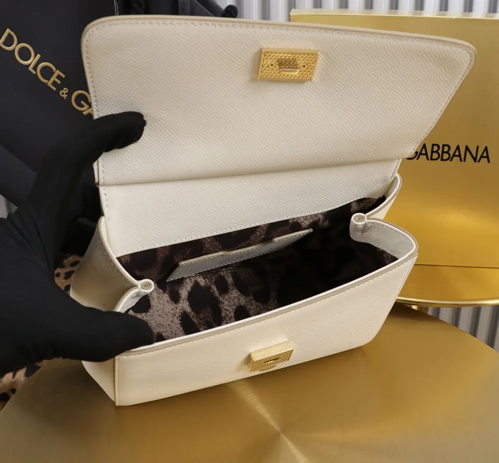 Dolce Gabbana D&G Women Medium Dauphine Leather Sicily Bag BB6002A10018H402 10 Dolce Gabbana D&G Women Medium Dauphine Leather Sicily Bag BB6002A10018H402