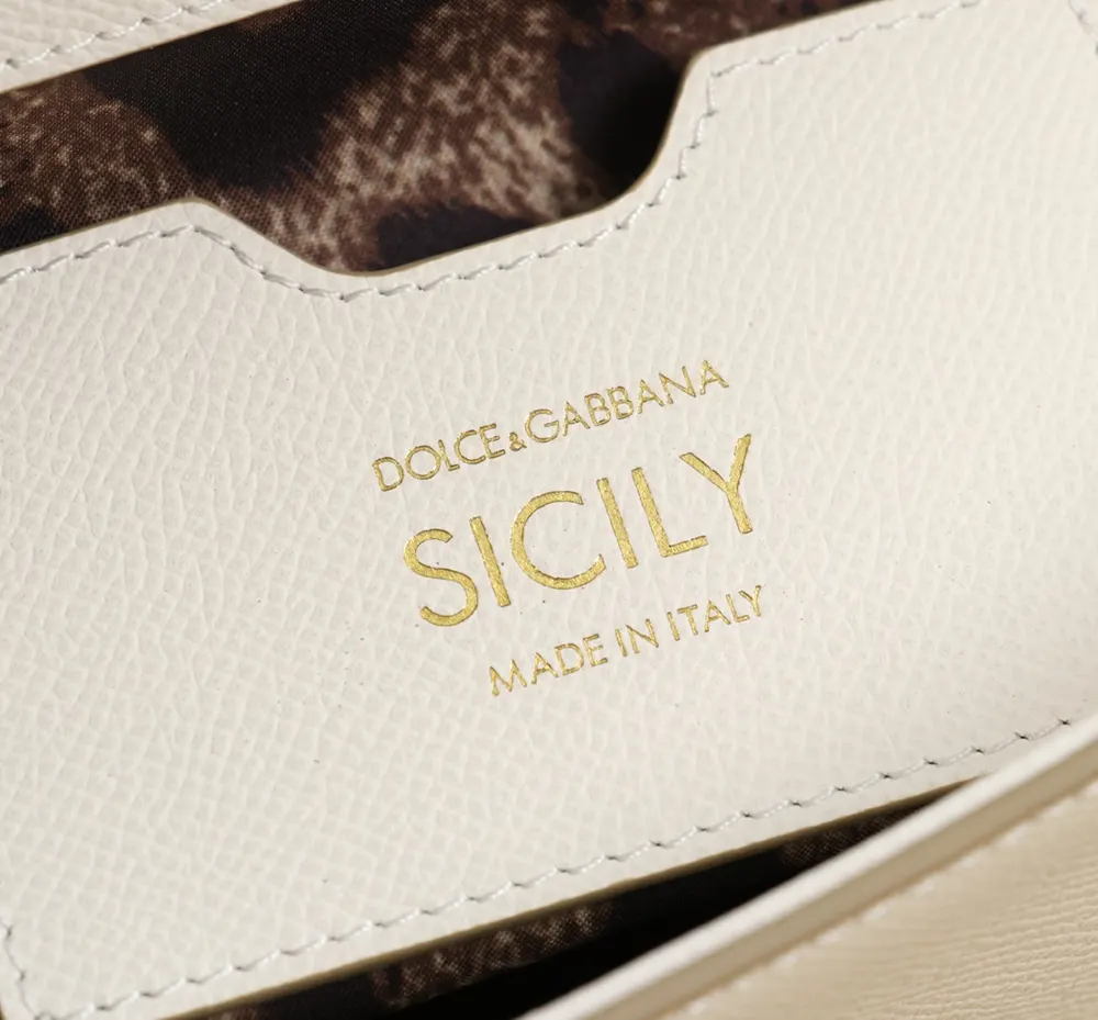 Dolce Gabbana D&G Women Medium Dauphine Leather Sicily Bag BB6002A10018H402 8 Dolce Gabbana D&G Women Medium Dauphine Leather Sicily Bag BB6002A10018H402