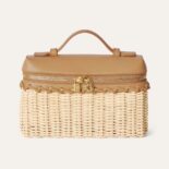 Loro Piana Women Extra Pocket L19 East-West Wicker FAO1083