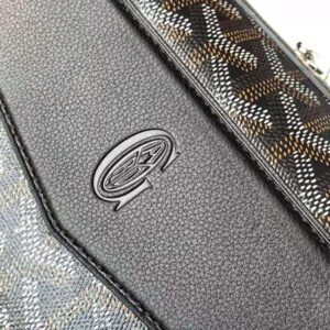 Goyard Unisex Cisalpin Document Case-Black CISDOCPMLTY01CL01P