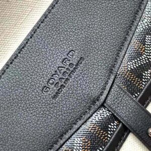 Goyard Unisex Cisalpin Document Case-Black CISDOCPMLTY01CL01P