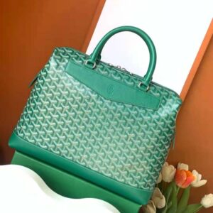 Goyard Unisex Cisalpin Document Case-Green CISDOCPMLTY09CL09P