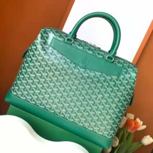 Goyard Unisex Cisalpin Document Case-Green CISDOCPMLTY09CL09P