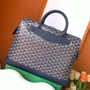 Goyard Unisex Cisalpin Document Case-Navy CISDOCPMLTY12CL12P