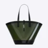 Saint Laurent YSL Women Panier Medium in Vinyl and Shiny Leather-Black 11 Saint Laurent YSL Women Panier Medium in Vinyl and Shiny Leather-Black