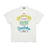 Balenciaga Men Not Been Done T-Shirt Oversized in off White Vintage Jersey
