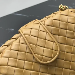Bottega Veneta Women Teen Lauren 1980 With Chain-Dark Praline 785807V40Z19893