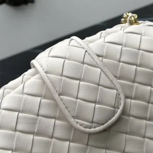 Bottega Veneta Women Teen Lauren 1980 With Chain-White 785807V40Z19277