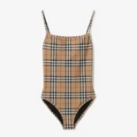 Burberry Women Check Swimsuit 80090091