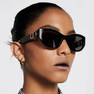 Dior Unisex 30Montaigne B5U Black Butterfly Sunglasses