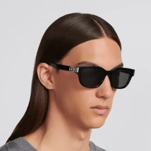Dior Unisex CD Icon S1I Black Square Sunglasses