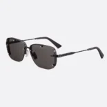 Dior Unisex NeoDior S4U Gray Rectangular Sunglasses