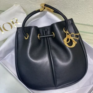 Dior Women Large Dior Nolita Bag Black Calfskin M2312UNJJ