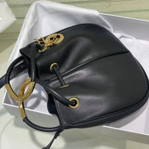 Dior Women Large Dior Nolita Bag Black Calfskin M2312UNJJ