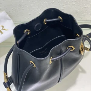 Dior Women Large Dior Nolita Bag Black Calfskin M2312UNJJ