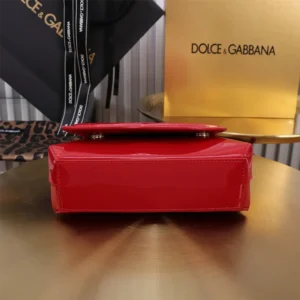 Dolce Gabbana D&G Women DG Logo Bag Top-handle Bag-Red BB7568A147180315