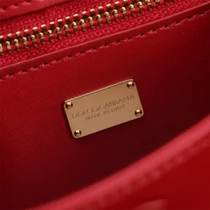 Dolce Gabbana D&G Women DG Logo Bag Top-handle Bag-Red BB7568A147180315