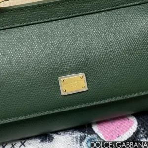 Dolce Gabbana D&G Women Small Sicily Handbag-Green BB7116A100187399