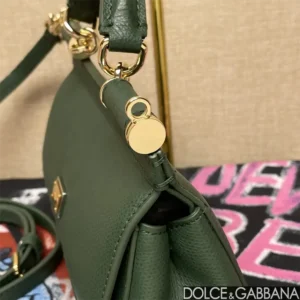 Dolce Gabbana D&G Women Small Sicily Handbag-Green BB7116A100187399