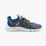 Fendi Men Tag Sneakers Blue Technical Mesh Running Sneakers
