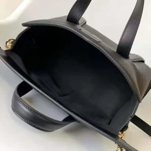 Fendi Women Boston 365 Black Leather Bag 8BL152APZAF0KUR
