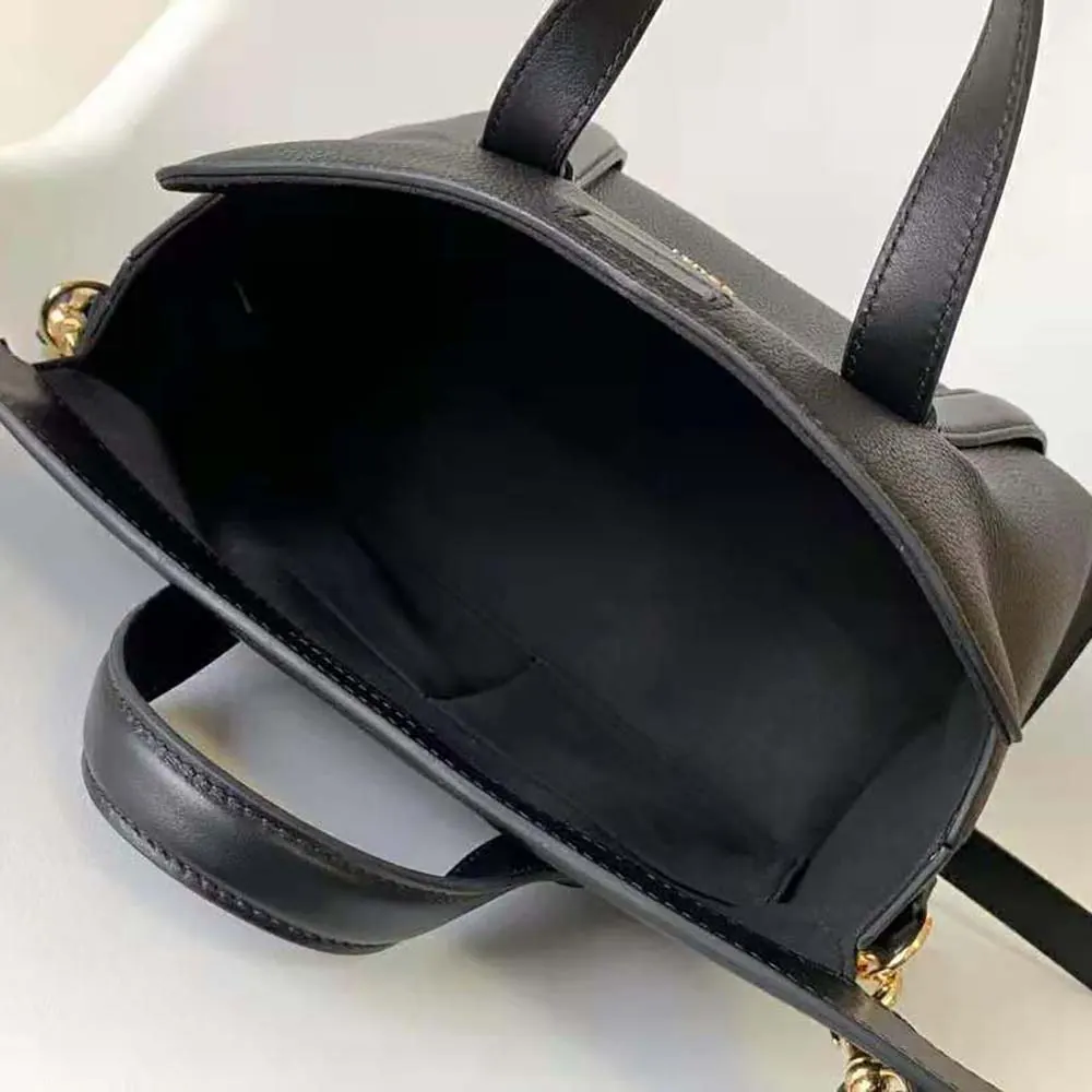 Fendi Women Boston 365 Black Leather Bag 8BL152APZAF0KUR 6 Fendi Women Boston 365 Black Leather Bag 8BL152APZAF0KUR