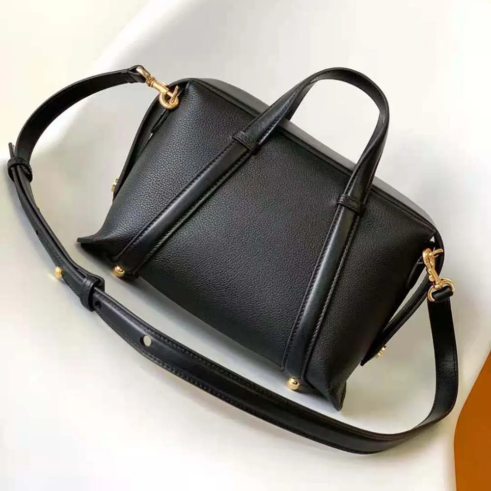 Fendi Women Boston 365 Black Leather Bag 8BL152APZAF0KUR 3 Fendi Women Boston 365 Black Leather Bag 8BL152APZAF0KUR