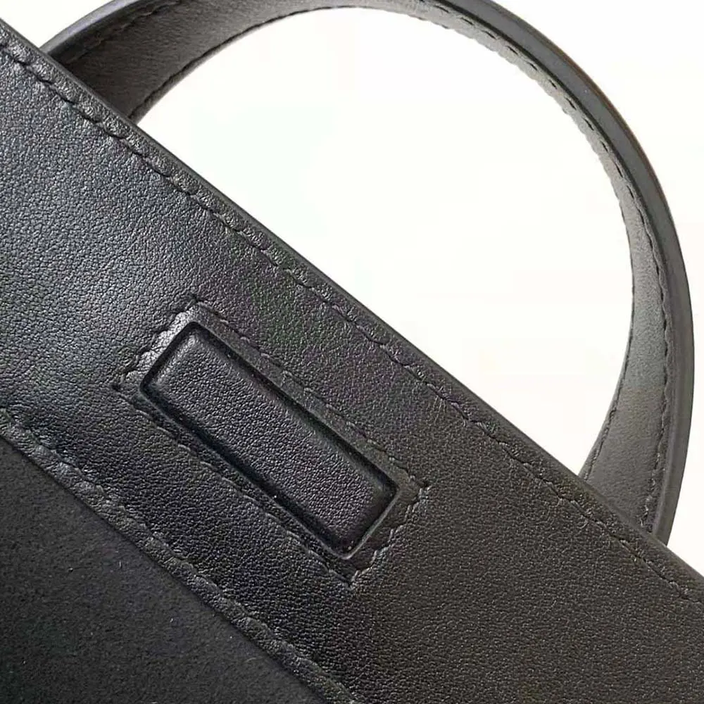 Fendi Women Boston 365 Black Leather Bag 8BL152APZAF0KUR 10 Fendi Women Boston 365 Black Leather Bag 8BL152APZAF0KUR