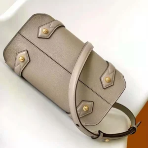 Fendi Women Boston 365 Dove Gray Leather Bag 8BL152APZAF11WS