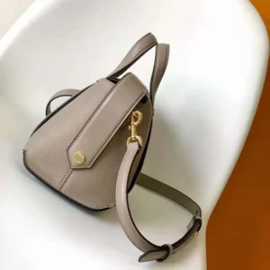 Fendi Women Boston 365 Dove Gray Leather Bag 8BL152APZAF11WS