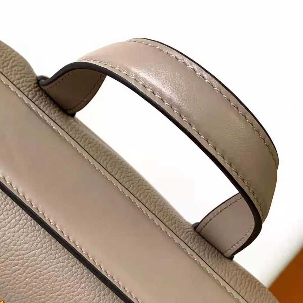Fendi Women Boston 365 Dove Gray Leather Bag 8BL152APZAF11WS 8 Fendi Women Boston 365 Dove Gray Leather Bag 8BL152APZAF11WS