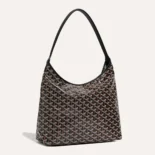 Goyard Unisex Bohème Hobo Bag-Black BOHEMEPMLTY01CL01P