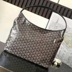 Goyard Unisex Bohème Hobo Bag-Black BOHEMEPMLTY01CL01P