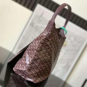 Goyard Unisex Bohème Hobo Bag-Maroon BOHEMEPMLTY33CL33P