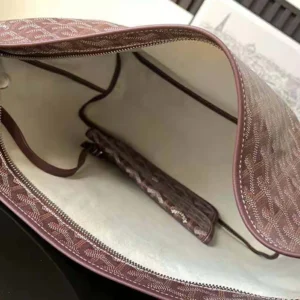 Goyard Unisex Bohème Hobo Bag-Maroon BOHEMEPMLTY33CL33P