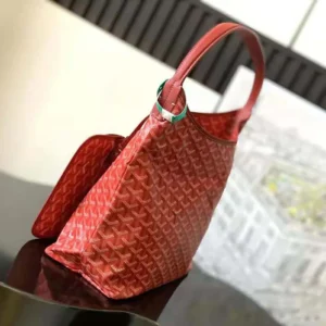 Goyard Unisex Bohème Hobo Bag-Red BOHEMEPMLTY02CL02P