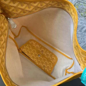 Goyard Unisex Bohème Hobo Bag-Yellow BOHEMEPMLTY08CL08P