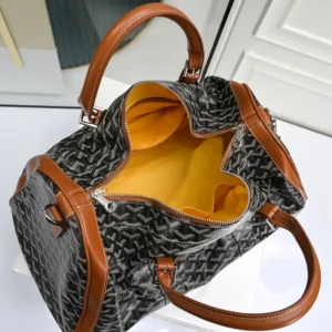 Goyard Unisex Boston 50 Bag-Brown BOSTON050TY01CL03P