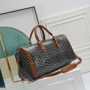 Goyard Unisex Boston 50 Bag-Brown BOSTON050TY01CL03P
