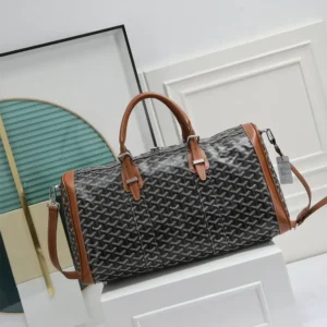 Goyard Unisex Boston 50 Bag-Brown BOSTON050TY01CL03P
