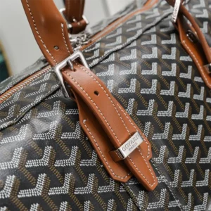 Goyard Unisex Boston 50 Bag-Brown BOSTON050TY01CL03P
