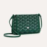 Goyard Women Plumet Pocket Wallet-Green PLUMETPMLTY09CL09P