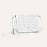 Goyard Women Plumet Pocket Wallet-White PLUMETPMLTY