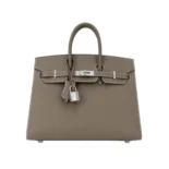 Hermes Birkin 30 Bag in Epsom Leather with Gold Hardware-Silver
