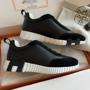 Hermes Unisex Bouncing Sneaker-Black H242250Z 02350