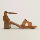Hermes Women Encens 50 Sandal-Brown H221121Z A3380